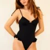 Angelic One Piece 6 Angelic One Piece -Dippin Daisys Shop D1907JRMSC BLK ANGELIC ONE PIECE BLACK 1