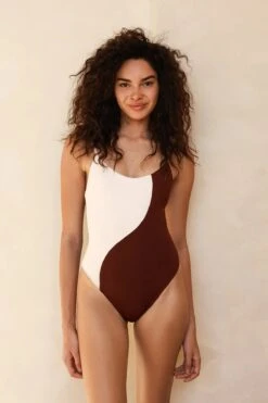 Harmony One Piece -Dippin Daisys Shop D1953 MCIV harmony one piece mocha ivory 1