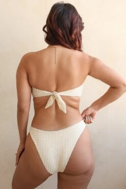 Nocturnal Cheeky Bikini Bottom -Dippin Daisys Shop D3032 LTTE nocturnal bottom latte 7