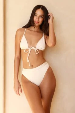 Ultra High Waist Cheeky Bikini Bottom -Dippin Daisys Shop D3034JCHLC DOVE ultra bottom dove 4