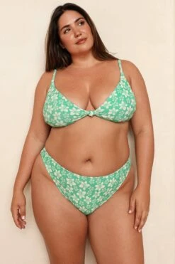 Seashore High Waist Cheeky Bikini Bottom -Dippin Daisys Shop D3145 PPRD seashore bottom palm paradise 8