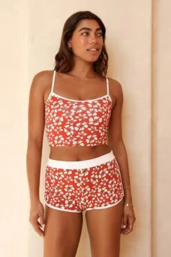 Kona Shorts -Dippin Daisys Shop D3305 LLWH kona shorts lilo white 1