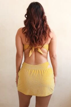 Groupie Skirt 16 Groupie Skirt -Dippin Daisys Shop D3326 GDFL groupie skirt gold flake 7