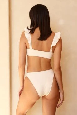 Countess Bandeau Bikini Top -Dippin Daisys Shop D4084JCHLC DOVE countess top dove 3