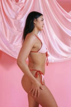 Cove Tie Front Triangle Bikini Top 13 Cove Tie Front Triangle Bikini Top -Dippin Daisys Shop D4103 CKCH cove top cheeky cherry 2