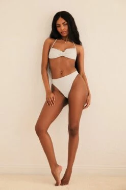 Valentina Tie Straps Bandeau Bikini Top 9 Valentina Tie Straps Bandeau Bikini Top -Dippin Daisys Shop D4288JLXLD DMND valentina top diamond 4