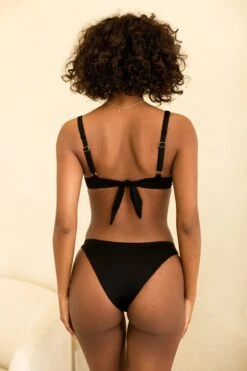 Kit Underwire Bikini Top -Dippin Daisys Shop D4297JRMSC BLK kit top black 3