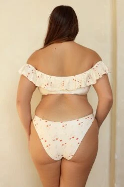 Siren Bandeau Bikini Top -Dippin Daisys Shop D4327 SRSW siren top rosewater 7