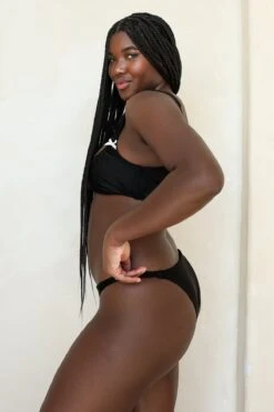 Fairy Tale Bralette Bikini Top -Dippin Daisys Shop D4341 BLK fairy tale top black 6