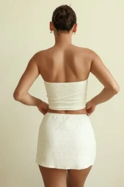 Lyon Crop Top -Dippin Daisys Shop D4353 CLDC lyon top cloud dancer 3