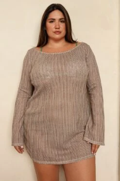 Brooklyn Dress -Dippin Daisys Shop D5187 CCST brooklyn dress cocoa stripe 4