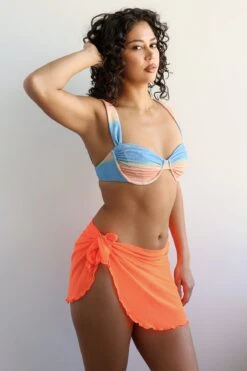 Ris-k Hidden Oasis Sarong -Dippin Daisys Shop R5123 VORN hidden oasis sarong vibrant orange 2