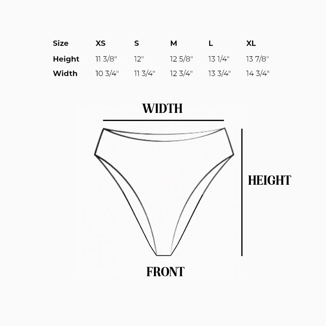 Seashore High Waisted Swim Bikini Bottom 5 Seashore High Waisted Swim Bikini Bottom - Image 5