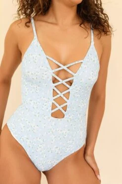 Bliss One Piece 7 Bliss One Piece -Dippin Daisys Shop d1786jmnlc wlfl bliss one piece wallflower 4