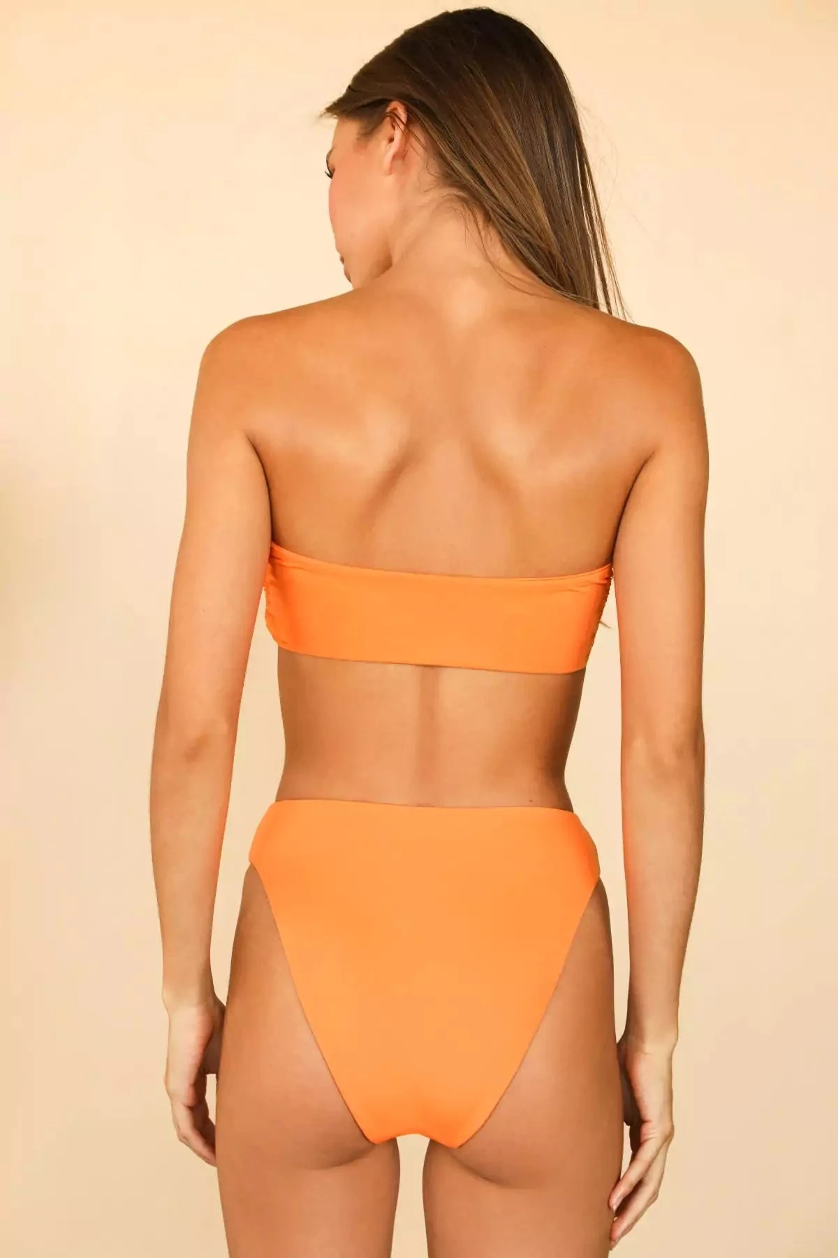 Seashore High Waisted Cheeky Bikini Bottom 2 Seashore High Waisted Cheeky Bikini Bottom - Image 2
