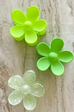 Opsy Daisy Hair Claw Clip -Dippin Daisys Shop dq h0002 lime 4
